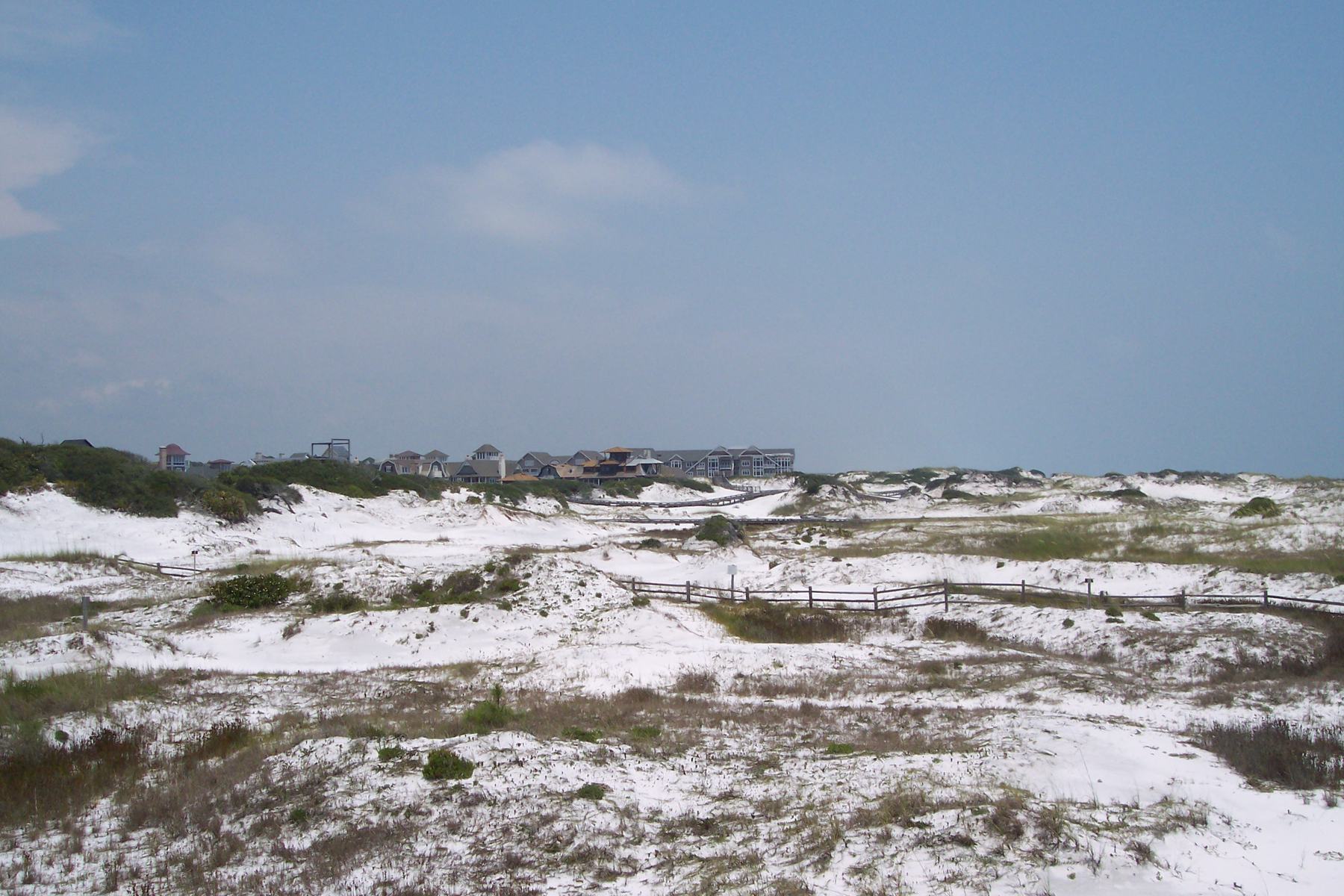 Gulf beach seen from the Deer Lake State Park boardwalk