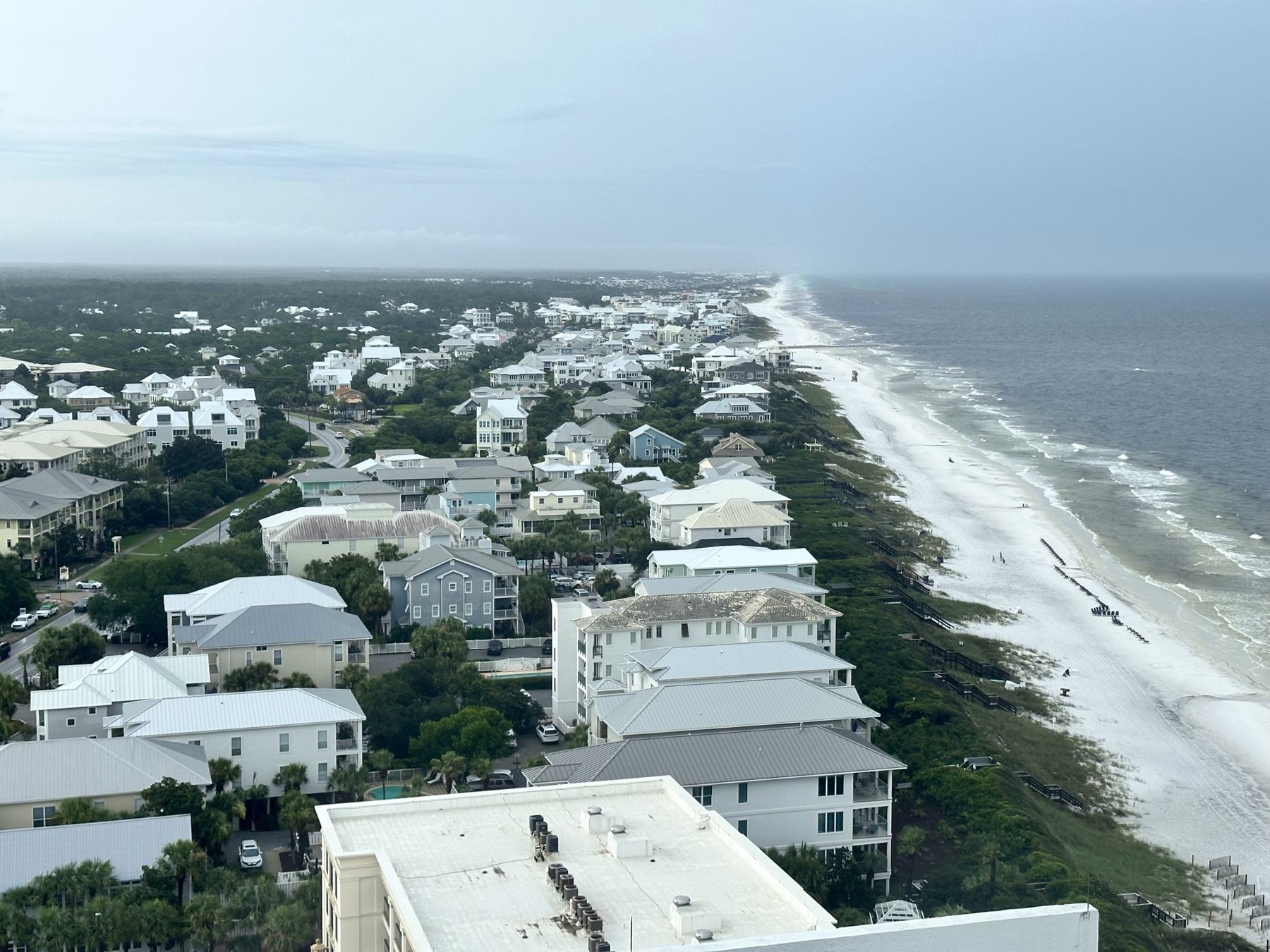 Seagrove Beach, the Gulf shore beside Eastern Lake